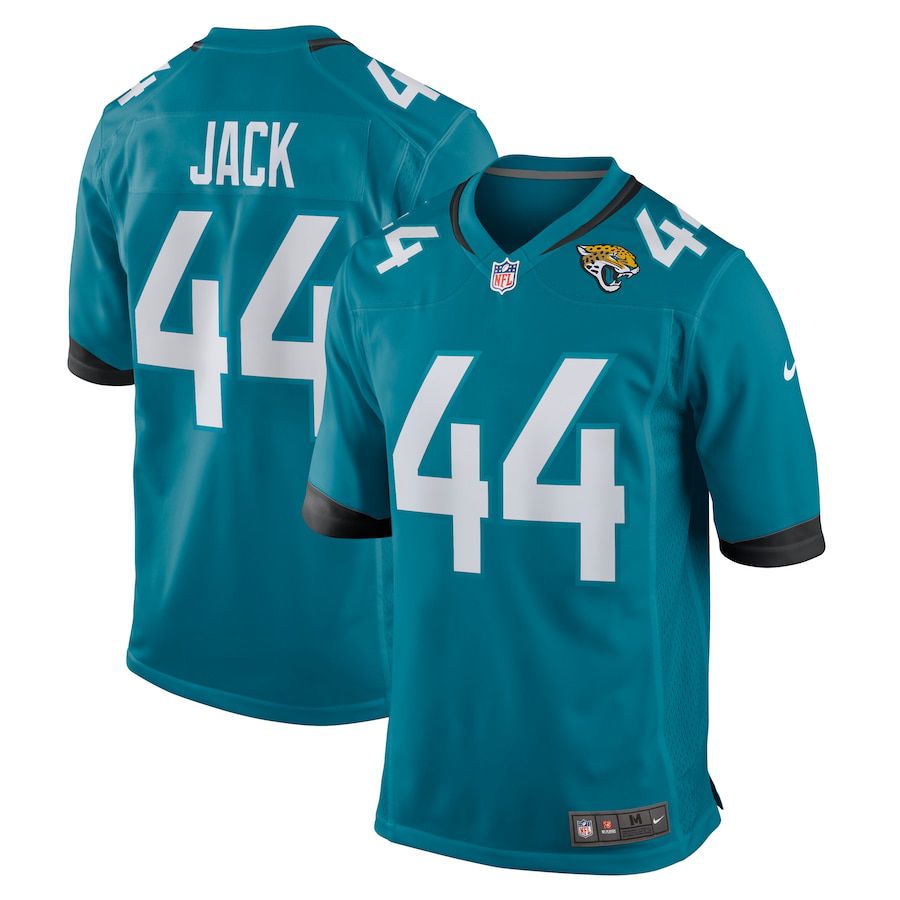 Men Jacksonville Jaguars #44 Myles Jack Nike Green Game NFL Jersey